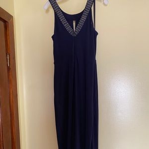 David’s Bridal Marina Embellished neck dress